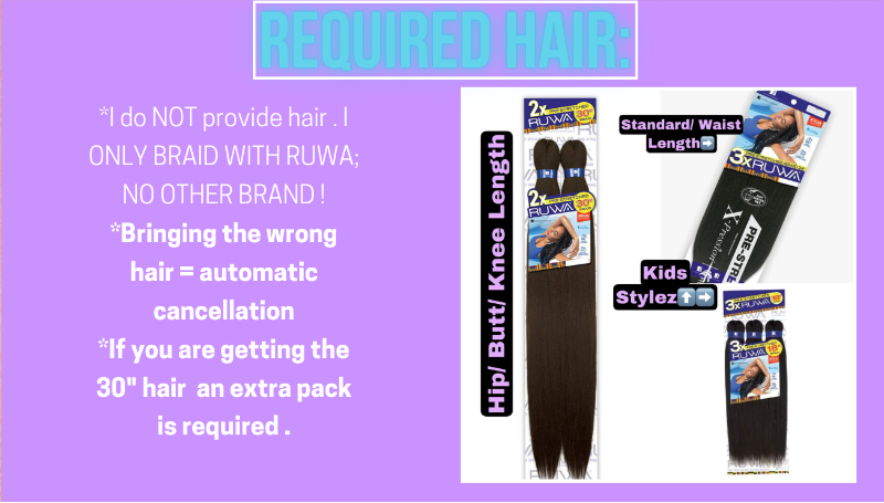 Ruwa Braiding Hair